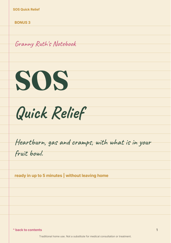 SOS Quick Relief PDF cover